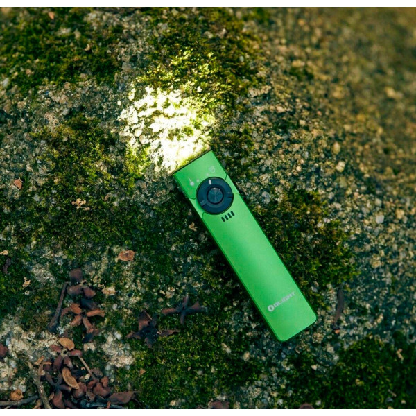 Olight Arkfeld lantern. Lime green