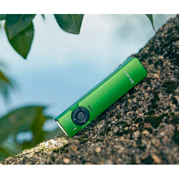 Olight Arkfeld lantern. Lime green
