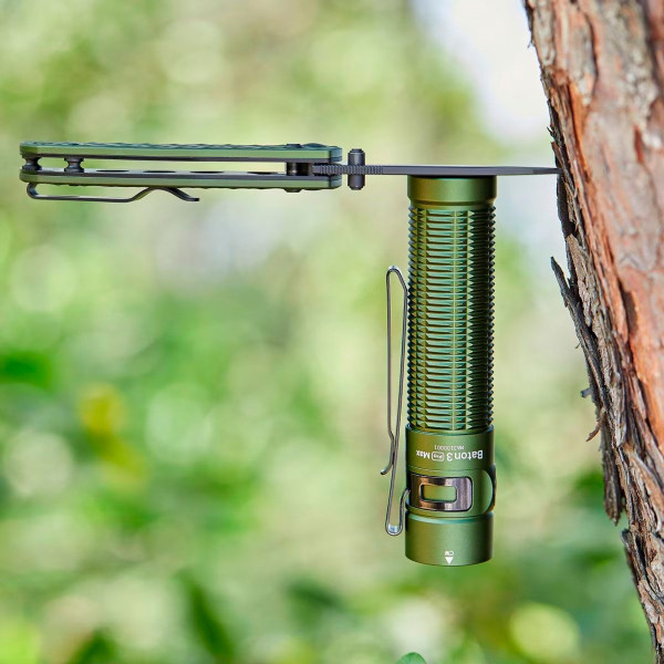 Olight Baton 3 Pro Max OD Green Flashlight