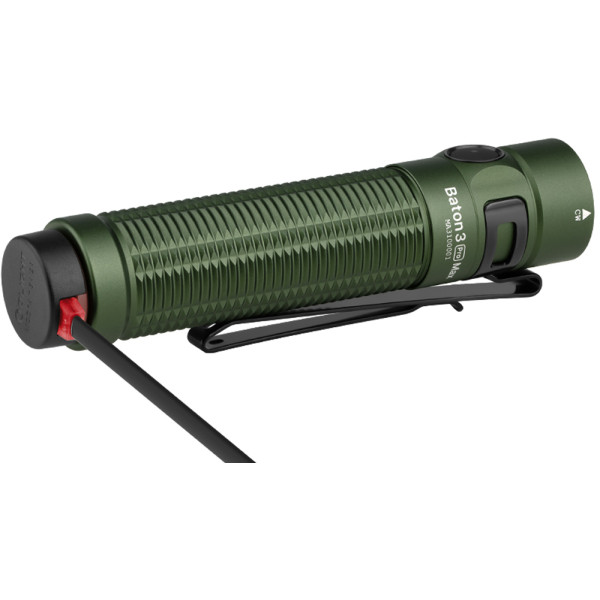 Olight Baton 3 Pro Max OD Green Flashlight