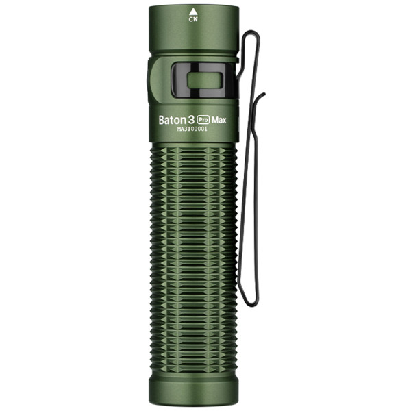 Olight Baton 3 Pro Max OD Green Flashlight
