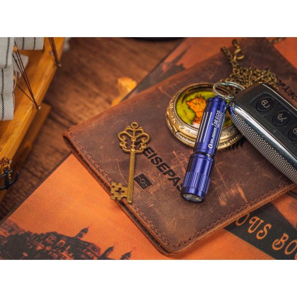 Ліхтар-брелок Olight I3E EOS. Regal blue