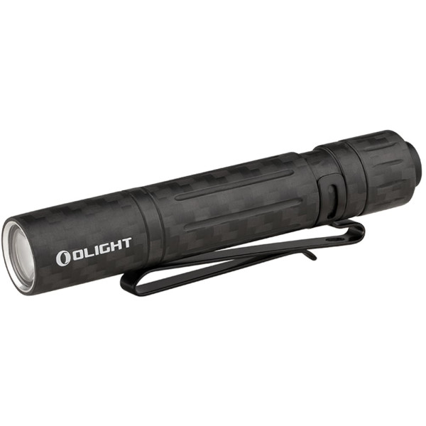 Olight I3T EOS Flashlight. Carbon Fiber