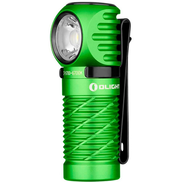 Olight Perun 2 Mini Flashlight. Lime green