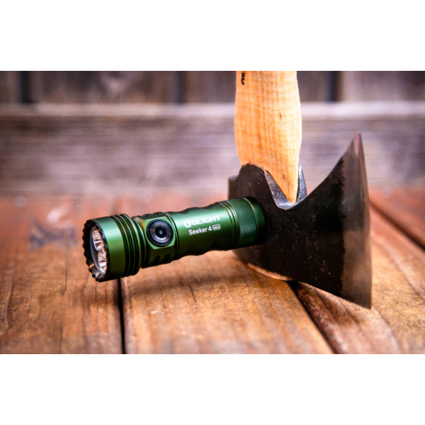 Olight Seeker 4 mini. OD Green Flashlight
