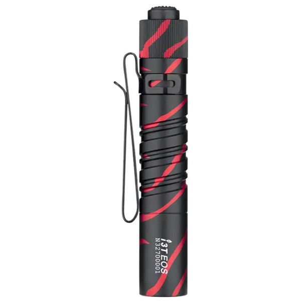Olight I3T EOS Flashlight. Black Lava