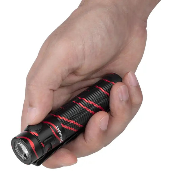 Olight Baton 3 Pro Flashlight. Black Lava