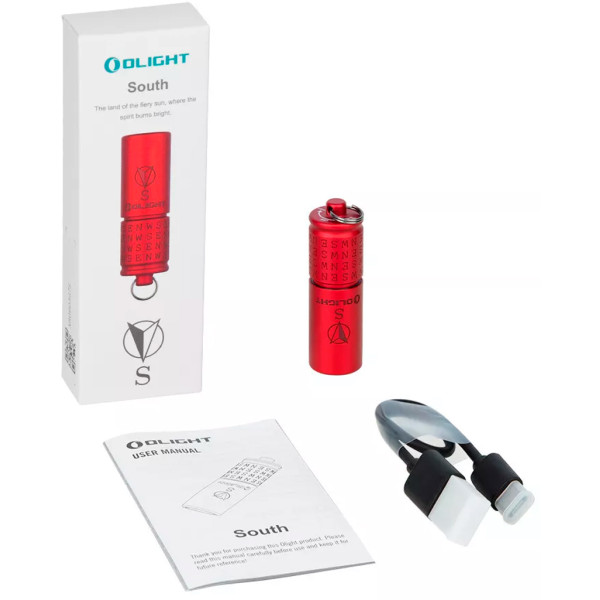 Olight I1R2 PRO South Red Keychain Flashlight