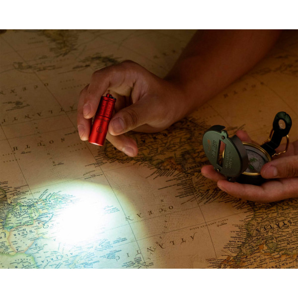 Olight I1R2 PRO South Red Keychain Flashlight
