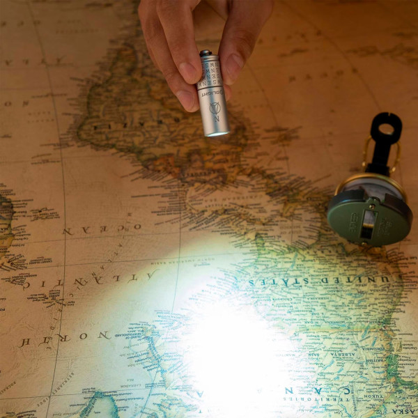 Olight I1R2 PRO North Silver Keychain Flashlight