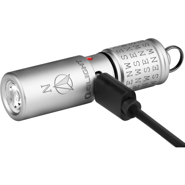 Olight I1R2 PRO North Silver Keychain Flashlight