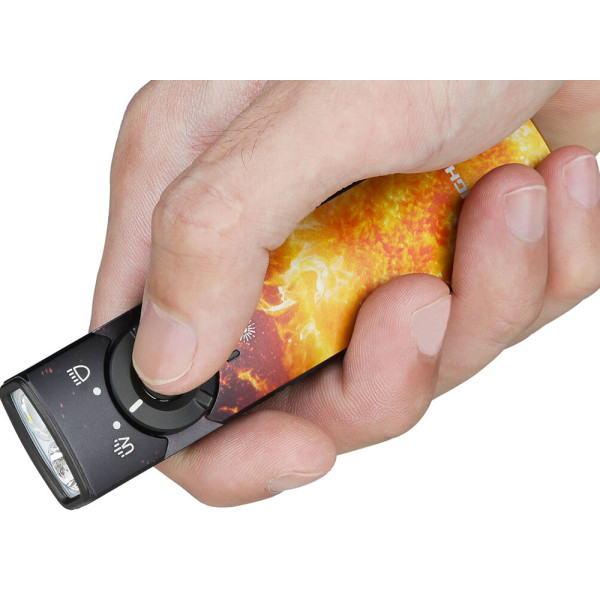 Olight Arkfeld UV Sunburst Flashlight