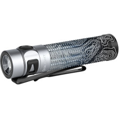 Olight Baton 3 Pro Flashlight. Silver Ridge