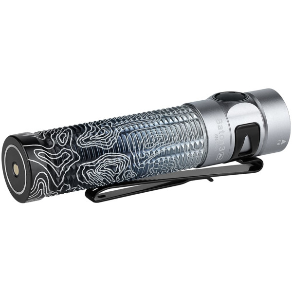 Фонарь Olight Baton 3 Pro. Silver ridge