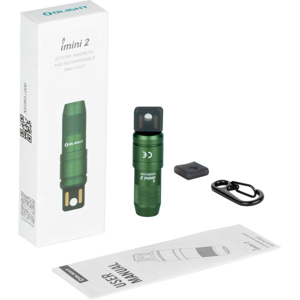 Ліхтар Olight imini 2. Od Green