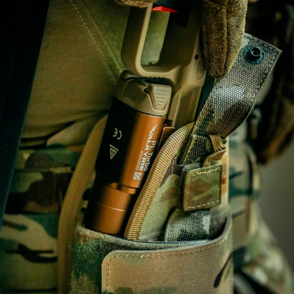 Olight PL Turbo Valkyrie Flashlight. Desert Tan