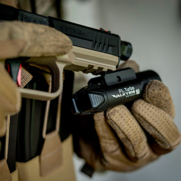 Olight PL Turbo Valkyrie Flashlight in Black