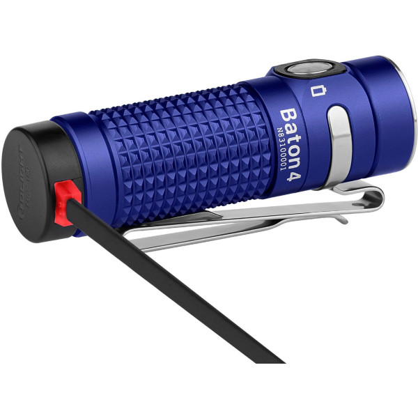 Olight Baton 4 Premium Regal Blue Flashlight