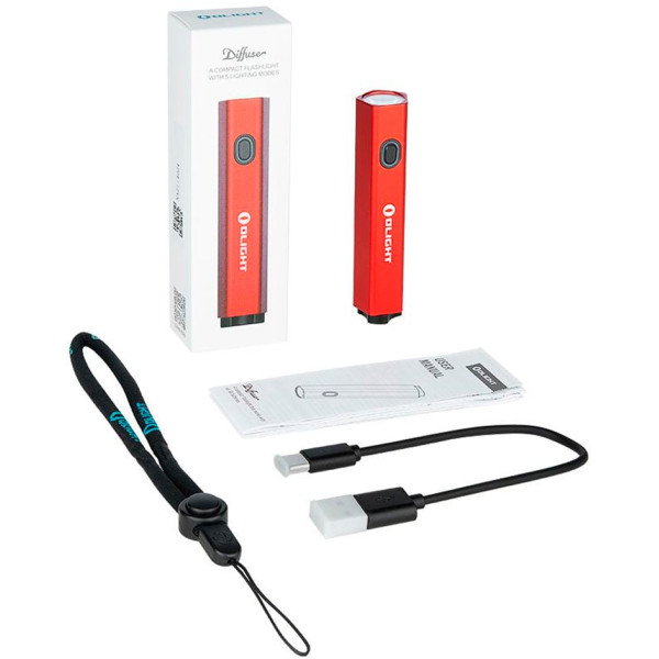 Olight Diffuse Red Flashlight