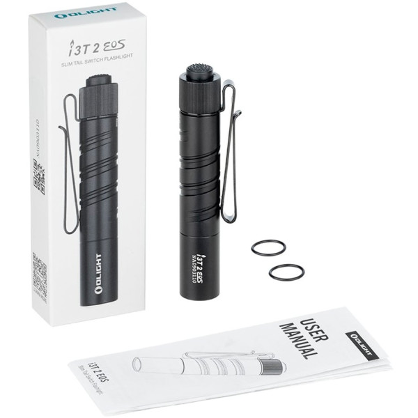 Olight I3T 2 EOS Black Flashlight