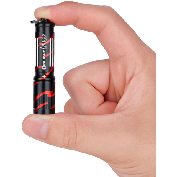 Olight I3E EOS Black Lava Keychain Flashlight