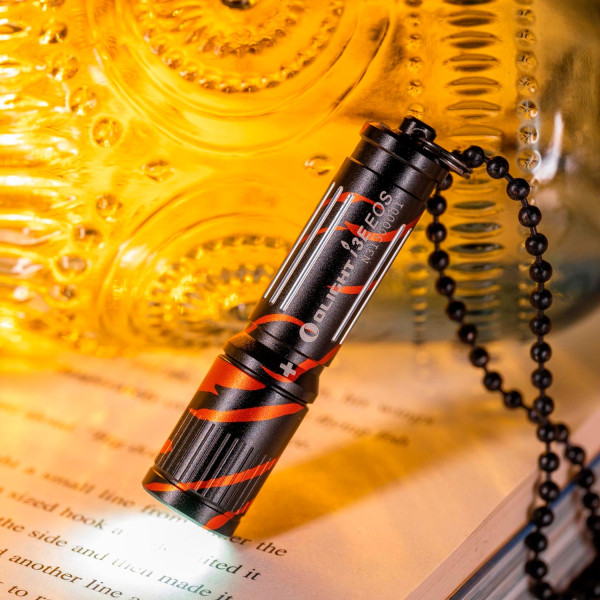 Olight I3E EOS Black Lava Keychain Flashlight