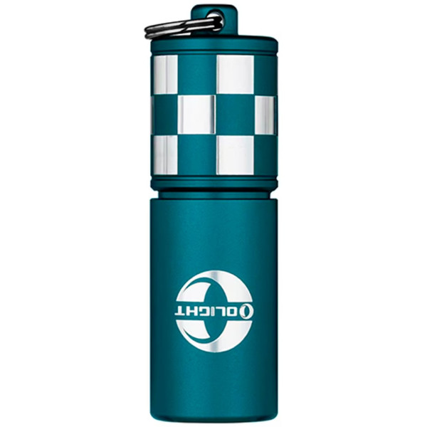 Olight i17 Checkered Flag Keychain Flashlight