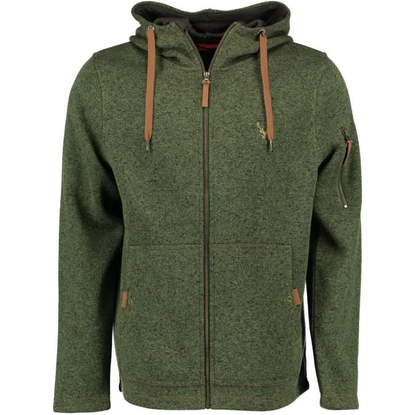 Кофта Orbis Textil Herrenjacke Strick-Fleece. L. Зеленый