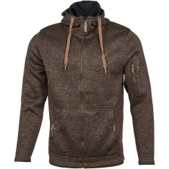 Куртка Orbis Textil Herrenjacke Strick-Fleece 418000-69. 5XL. Темно-коричневий
