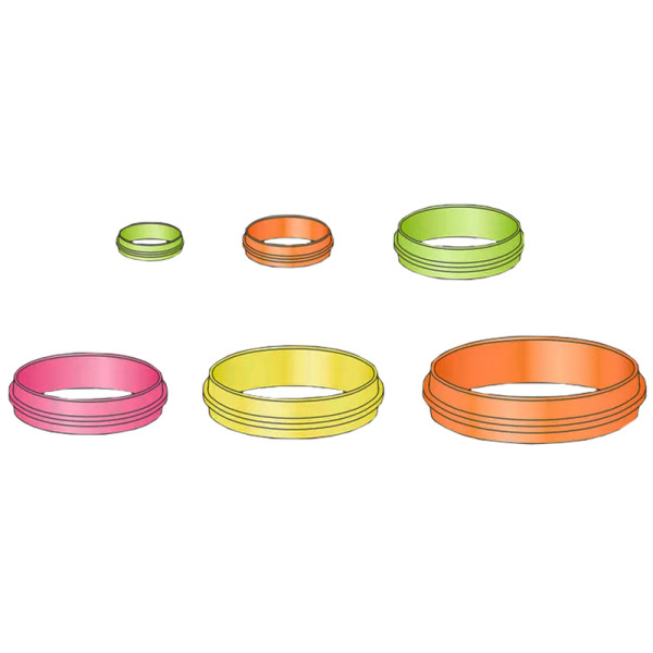 Stonfo 277 Elastic Ring Fluo Colors #4