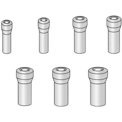 Втулка для резинки Stonfo 3-0 PTFE Tip Bushes 1.3mm