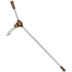 Отвод противозакруч. Stonfo 362/2 Stainless Steel Anti Tangle 10см (2 шт/уп)