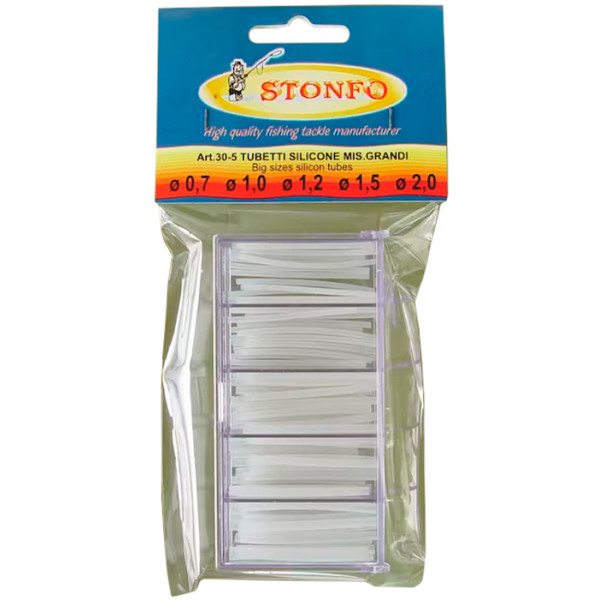 Stonfo 30-6 Match Silicone Float Sleeves, diameter 0.2-0.3-0.5-0.7-1.0mm