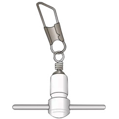 Stonfo 307P Stop Float Attachment with a carabiner (small)