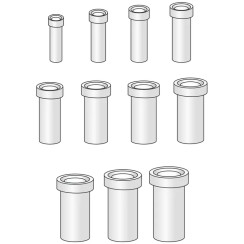 Втулка для резинки Stonfo 368 Internal PTFE Tip Bushes 1.1mm