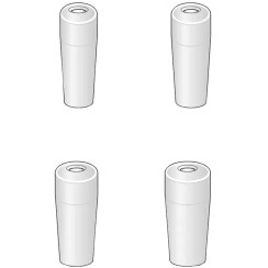Втулка для резинки Stonfo 580 Small Hole PTFE Bushes 3.2мм