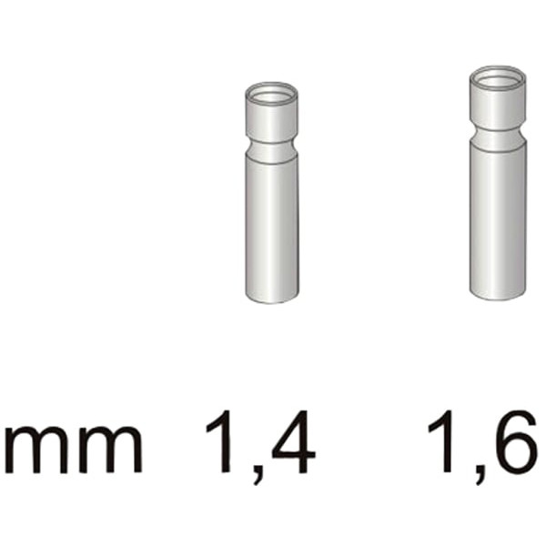 Втулка для гумки Stonfo 3-1 Metal Tip Guides 1.4mm