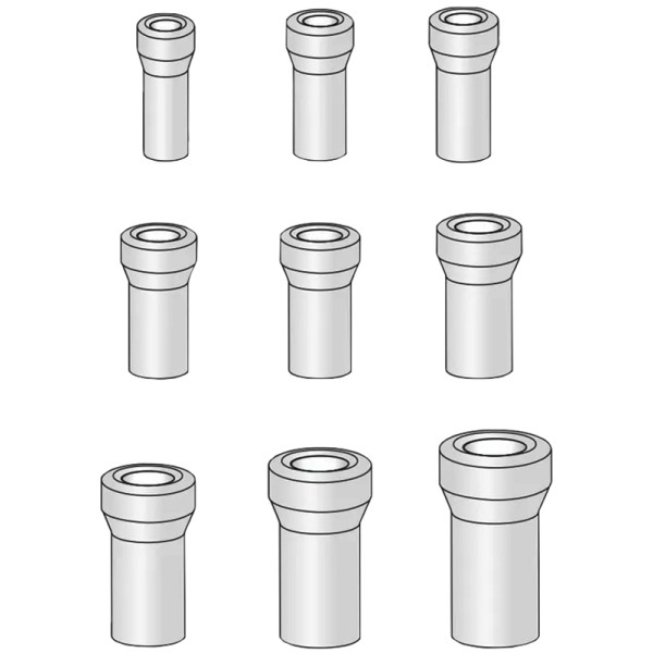Втулка для резинки Stonfo 3-00 Big Bore PTFE Tip Bushes 3.0мм