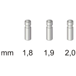 Втулка для резинки Stonfo 3 Metal Tip Guides 1.9mm