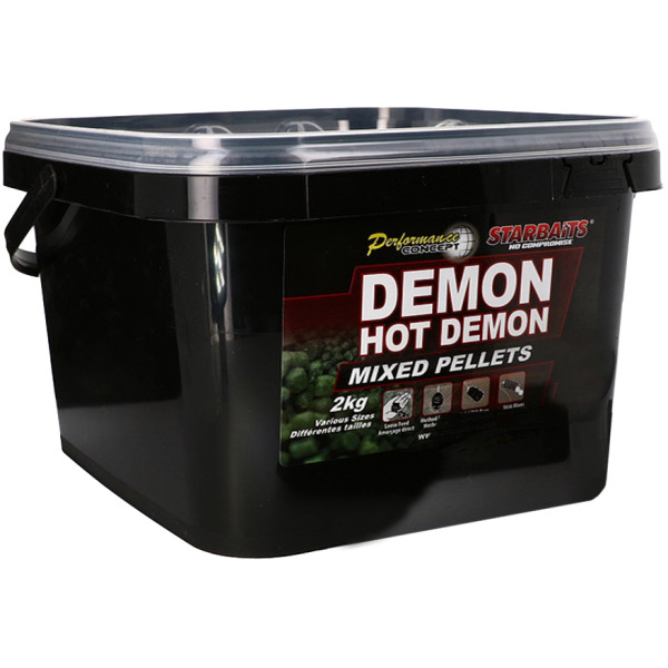 Пеллетс Starbaits Demon Hot Demon Mix 4-6mm 2kg