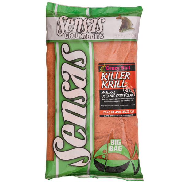 Прикормка Sensas Big Bag Killer Krill 2kg