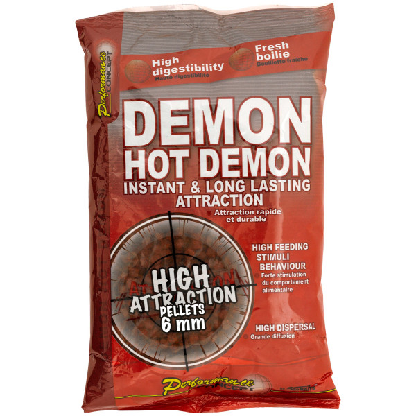 Пеллетс Starbaits Demon Hot Demon 6mm 700g
