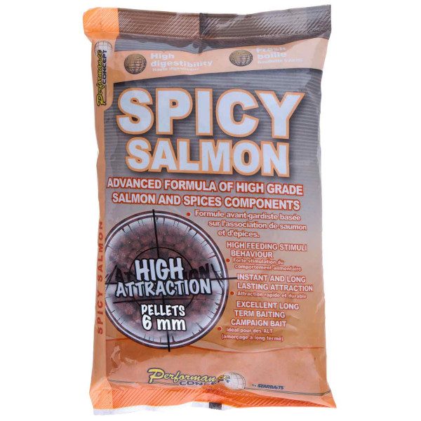 Pellets Starbaits Spicy Salmon 6mm 700g