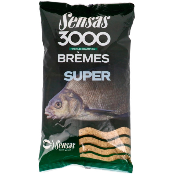 Groundbait Sensas 3000 Super Bream 1kg