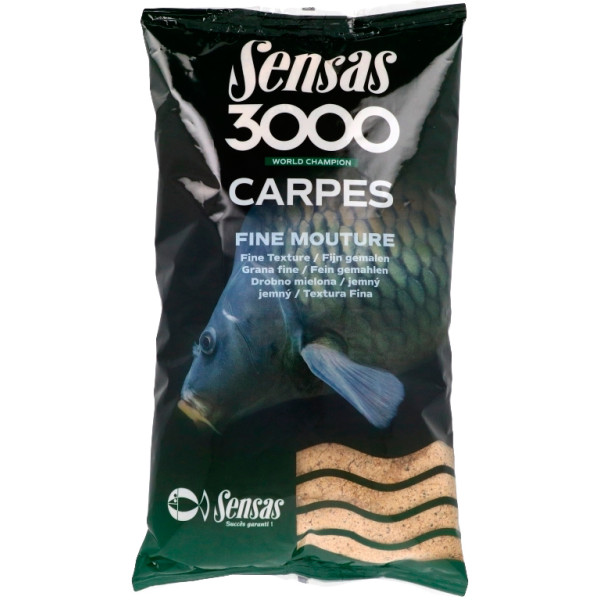 Sensas 3000 Carp Fine Particles 1kg