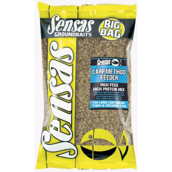 Sensas Groundbait Carp Method Feeder 2kg