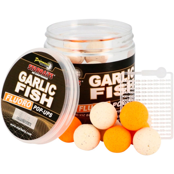 Постачальник: Місто: Київ Starbaits Concept Fluo Pop Ups Garlic Fish 14mm 80g