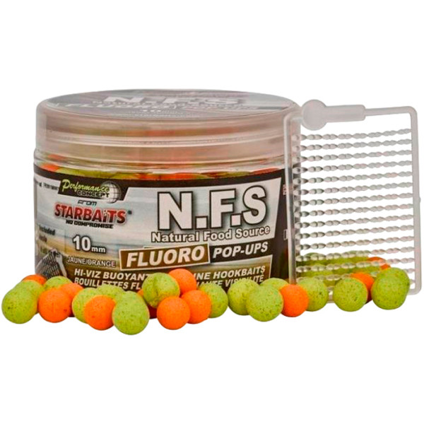 Бойлы Starbaits Concept Fluo Pop Ups N.F.S 14mm 80g