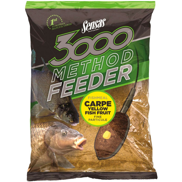 Sensas 3000 Method Carp Yellow 1kg