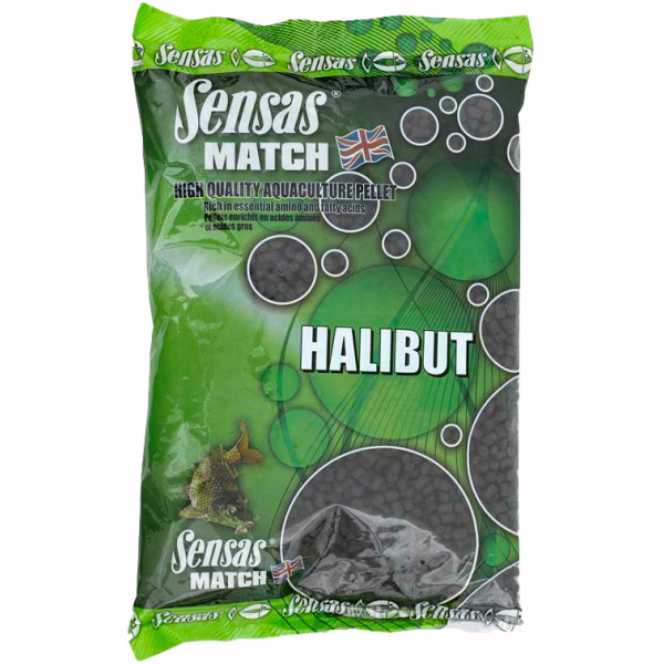 Пеллетс Sensas Marine Halibut Pellets 6mm 750g